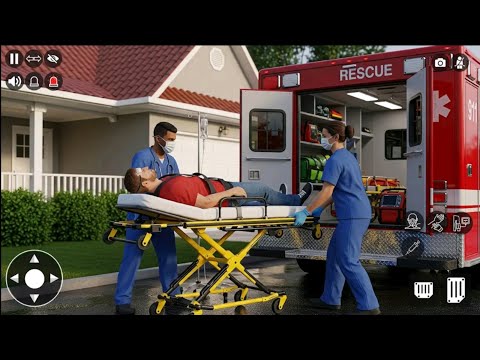 Ambulance Rescue Simulator 3D Game - High Rescue Ambulance Game @Gameplaydebu 
