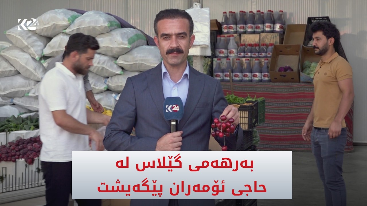 ڤیدیۆ | بەرهەمی گێلاس لە حاجی ئۆمەران پێگەیشت