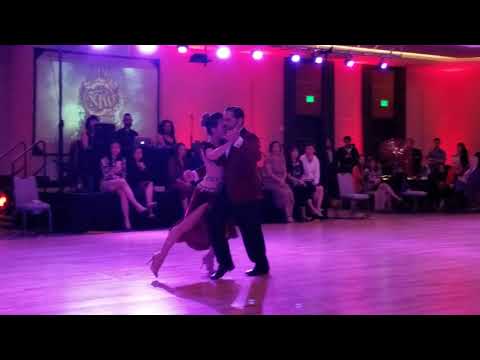 Celina Rotundo and Hugo Patyn performance 1 at Nora's tango week on 7/2/18
