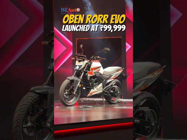 Oben Rorr Evo Launched in India