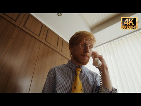 Frustrated Man Arguing on Phone Call in Office | Intense Business Conversation | 4K Stock Video