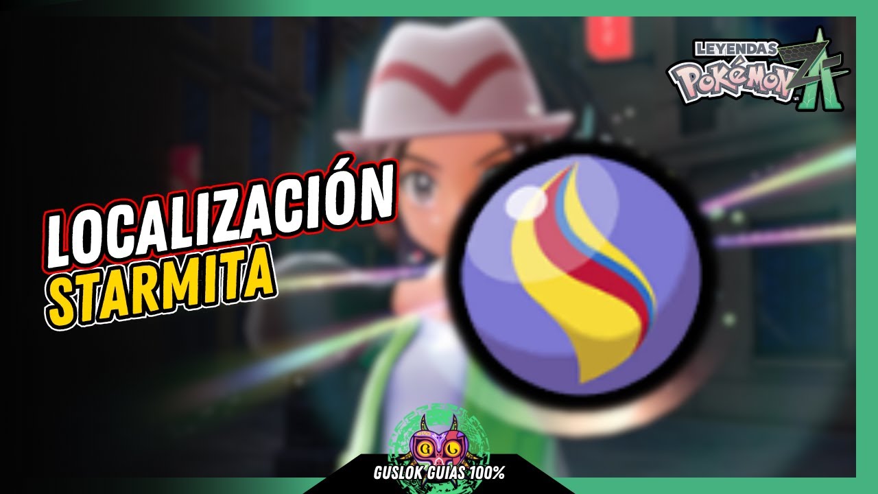 UBICACIÓN de la STARMITA | GUÍA 100% | 💯Leyendas Pokemon: Z-A🏆 UBICACIÓN de la STARMITA | GUÍA 100% | 💯Leyendas Pokemon: Z-A🏆