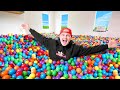 Filling My Tiny House With Ball Pit Balls