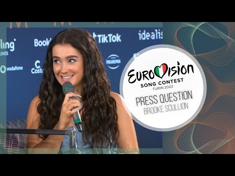 PRESS QUESTION ► Brooke Scullion (Ireland Eurovision 2022)
