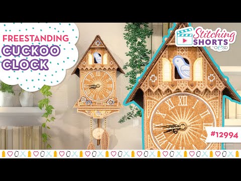 Freestanding Cuckoo Clock - OESD Machine Embroidery