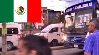 Downtown Cancun Mexico BUS RIDE to Hotel Zone 🇲🇽🚌