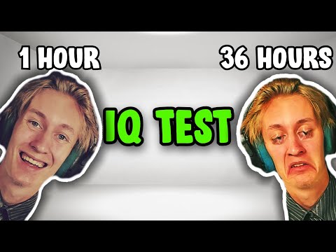 Does SLEEP get you higher IQ (HUMAN BENCHMARK TEST)