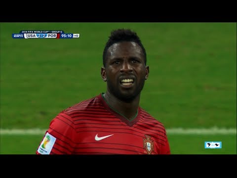 WORLD CUP - Portugal Varela from Ronaldo Game Tying Goal | LIVE 6-22-14