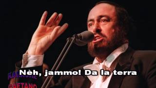 Luciano Pavarotti Funiculi funicula Karaoke