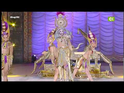 Drag Sethlas, gala Drag Queen del Carnaval de LPGC 2015