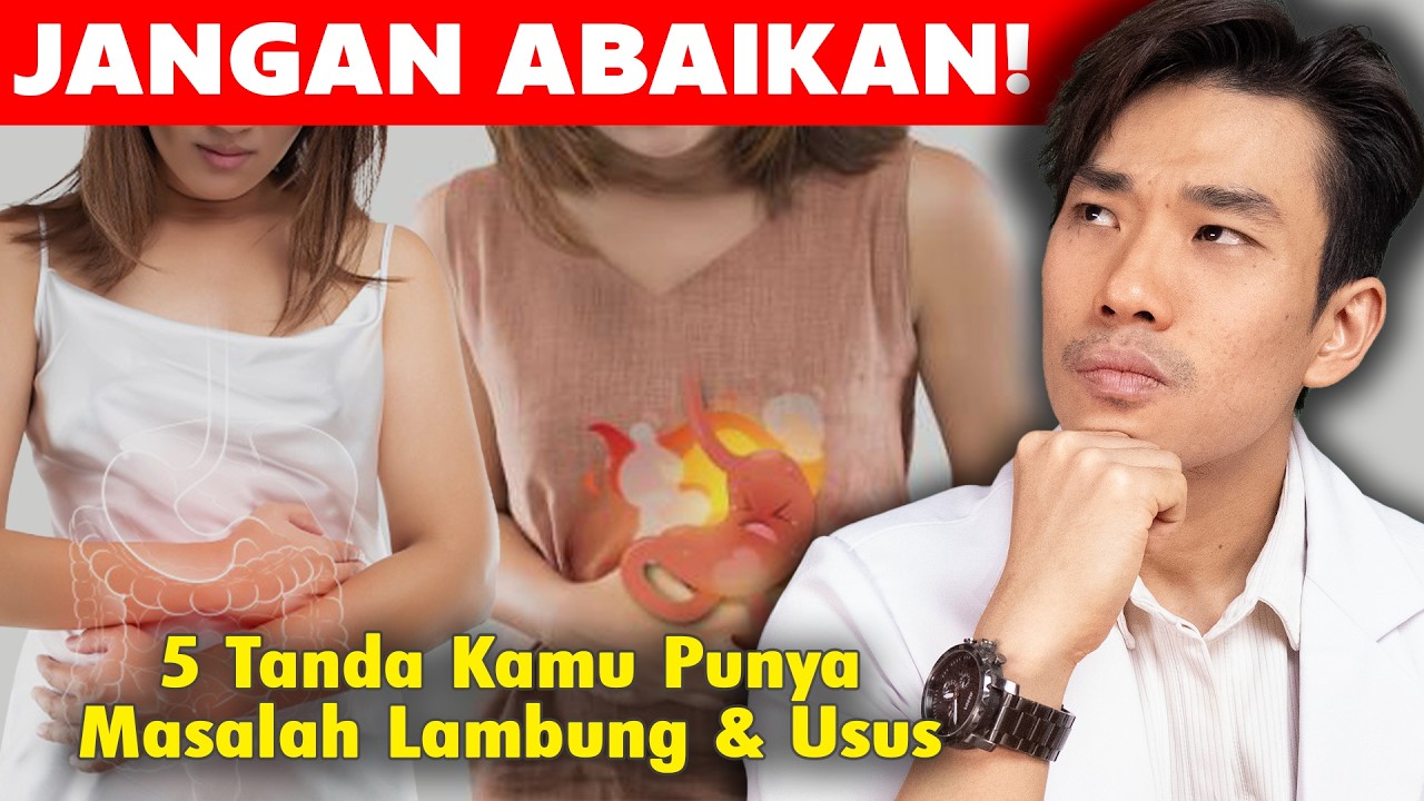 5 Tanda Kamu Punya Masalah Lambung & Usus (Jerawat, Susah Tidur, Cemas,  dll)