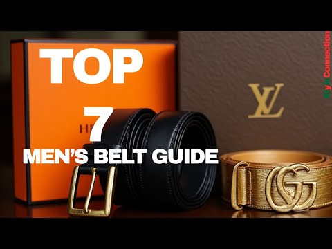 THE ULTIMATE GUIDE TO MEN'S BELTS: TYPES, MATERIALS, AND HOW TO CHOOSE 🕴️