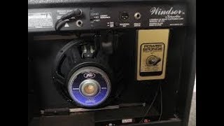 Video thumbnail for How To Set An Amp Properly Peavey Windsor Studio Combo. by Ed Dana