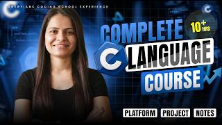 Complete C Language Course: Beginner to Advanced | One Shot + Notes & Projects
