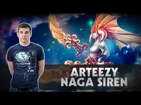 Arteezy Naga Siren - Gameplay Dota 2