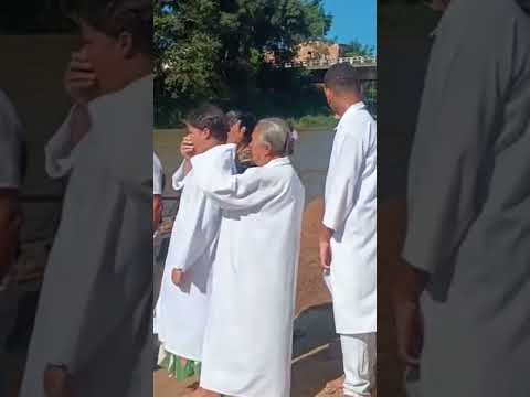 Batismos no Rio jucuriçu.