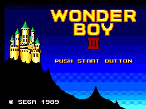 Wonder Boy III : The Dragon's Trap Master System