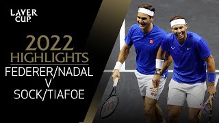 Federer Nadal v Sock Tiafoe Highlights Laver Cup 2022 Match 4 Mp4 3GP & Mp3
