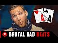 Bad Beats But They Get Increasingly More Brutal ️ PokerStars