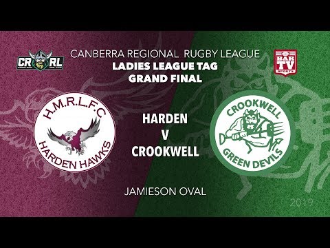 2019 Canberra Region RL - George Tooke Shield GF - LLT - Harden Hawkettes v Crookwell She Devils
