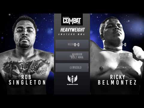 Colorado Combat Club 5 - Bout 01 - Rob Singleton vs Ricky Belmontez