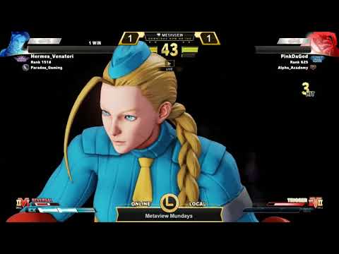 Metaview Monday: Losers Semifinals - Hermes Venatori (Cammy) vs Punk (Nash)