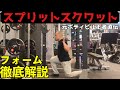 【スプリットスクワット】足幅など太もも・お尻に効くコツ!自宅で脚やせ可能!