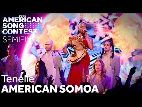 Tenelle Performs "Full Circle" LIVE At The Semifinals | American Song Contest