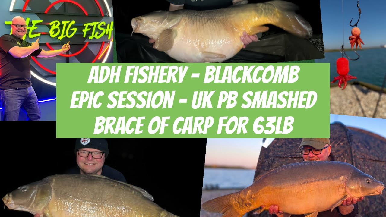 PB smashing session at the awesome Blackcombe lake at ADH fisheries! #carpfishing #carp #fishing 