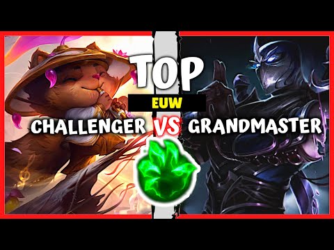 Challenger Teemo Top vs GM One Trick Shen - EUW Rank S11