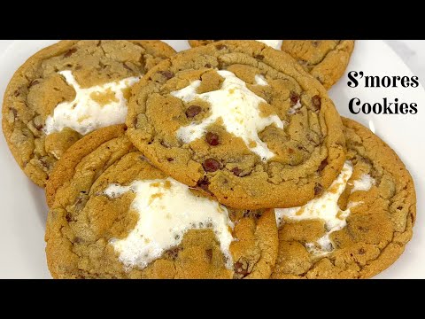 HOW TO MAKE VIRAL TIKTOK S'MORES COOKIES!