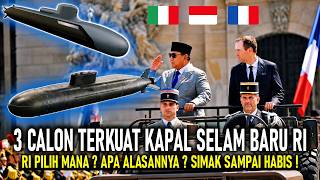 Download lagu HOT LEAK! 3 STRONG CANDIDATES FOR INDONESIA'S NEW SUBMARINE, FRENCH - ITALIAN TECHNOLOGY, WHICH O... mp3