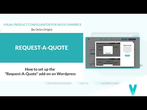 How to set up the Request A Quote add on on Wordpress