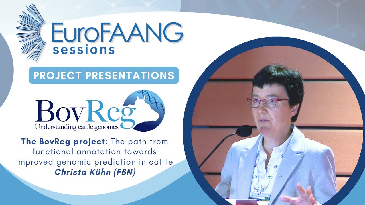 EAAP 2023 - EuroFAANG project presentations: BOVREG PART 1