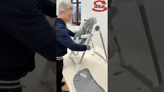 Dětská jídelní židlička Scarlett Rosa - béžová