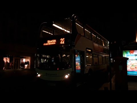 Journey on Route 22 | NK58AET/19379 - Stagecoach North East: Dennis Trident 2/ADL Enviro 400