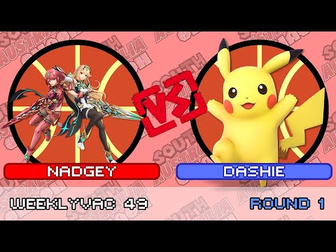 WeeklyVac 49 - SSBU - Nadgey (Pyra & Mythra) vs Dashie (Pikachu)