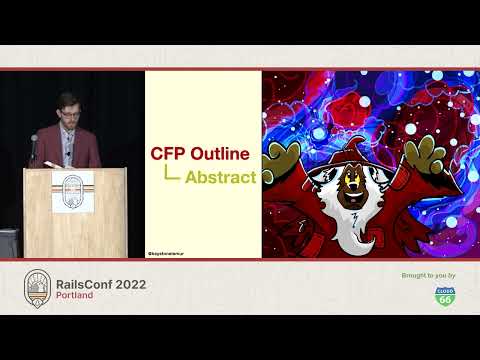 RailsConf 2022 - Behind the Lemurs - Creating an Illustrated Talk by Brandon Weaver