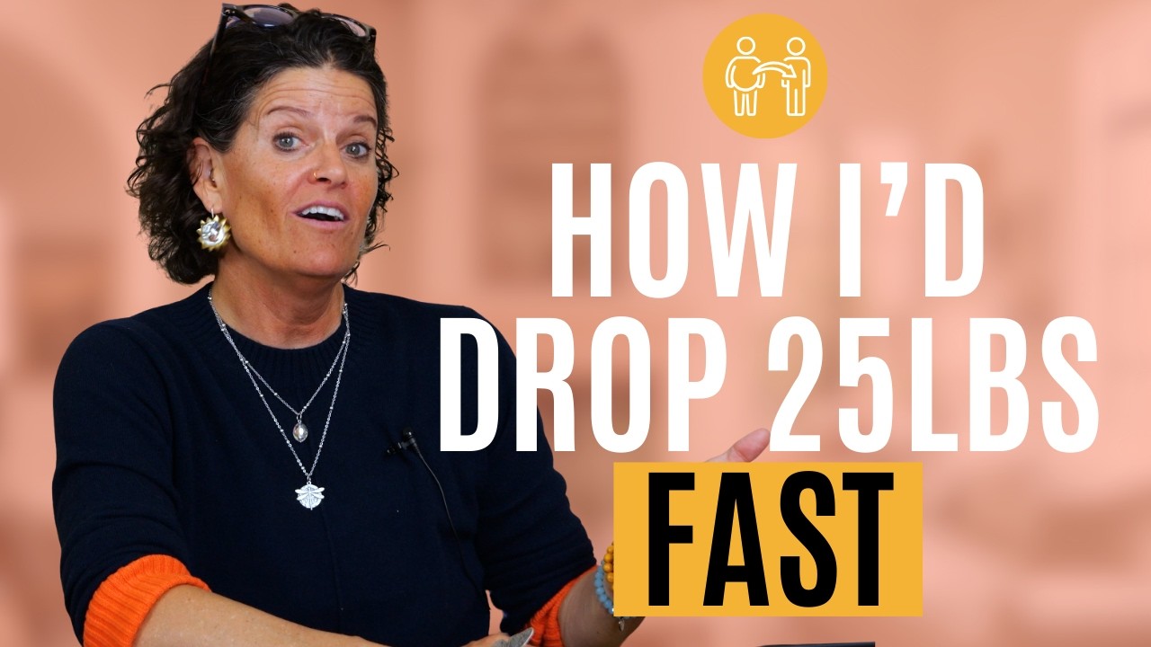 If I Needed To Drop 25 Pounds FAST in 2026: Here's What I Would Do