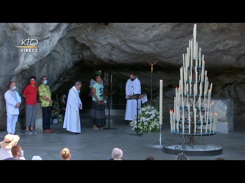 Chapelet du 27 août 2020 à Lourdes