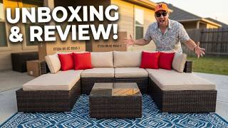 Budget Patio Furniture That Doesn't Look Cheap | LHBCRAFT Review