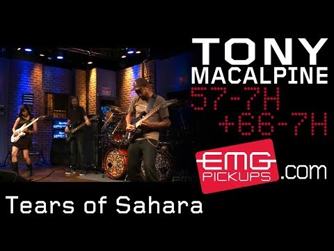 Tony MacAlpine and band perform "Tears of Sahara" on EMGtv