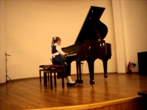 Varvara Kutuzova 8yo 2 клаcc ЦМШ