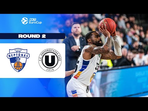 Neptunas Klaipeda - U-BT Cluj-Napoca  | Round 2 | EuroCup Basketball 2025/26