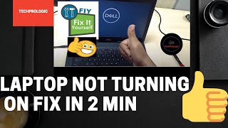 Laptop is not turning on How to quick fix Any Laptop That Wont Turn On | Dell Latitude 3490