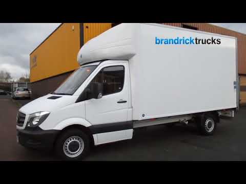 WV66 ZRF - 2016 (66) Mercedes-Benz Sprinter 313cdi Chassis Cab, Fitted With JC Payne GRP Luton Body