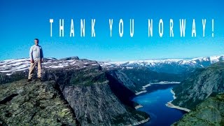 GOODBYE NORWAY! ADVENTURE TRAVEL IN NORWAY.