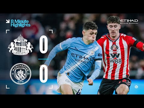 EXTENDED HIGHLIGHTS | Sunderland 0-0 Man City | 2026 begins with a draw