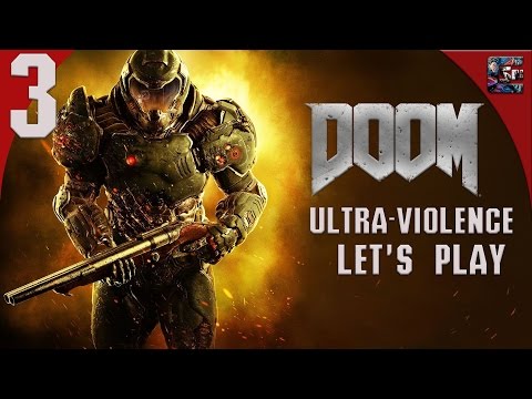 DOOM: Gameplay Walkthrough HARD MODE - (1440P/60FPS) Let's Play Part 3 | CenterStrain01