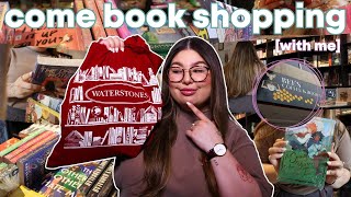 Come BOOK SHOPPING with Me + Book Haul 🍵✨ A Cozy Book Vlog!